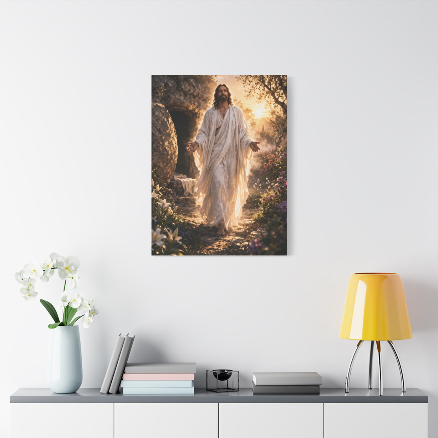 Resurrection of Christ Dawn Glory Wall Art & Canvas Print