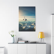 Mountain Summit Jet Journey Wall Art & Canvas Prints