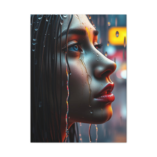 Supreme Rain Wall Art Beautiful Collection Wall Art & Canvas Print