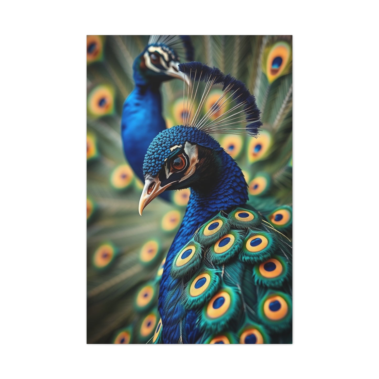 Supreme Peacock Art Beautiful Collection Wall Art & Canvas Print