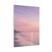 Pastel Dusk Shoreline Wall Art & Canvas Print