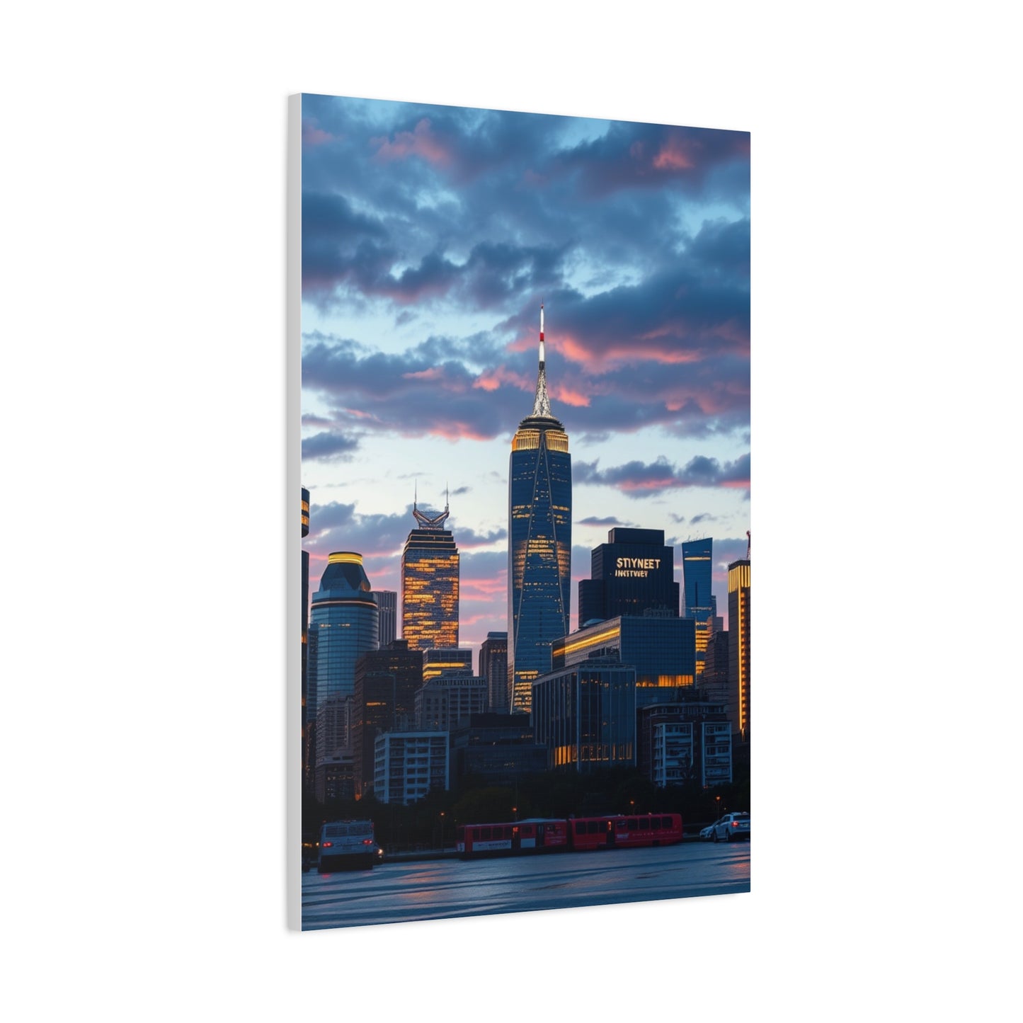 Vision Skyline Art Art Wall Art & Canvas Print