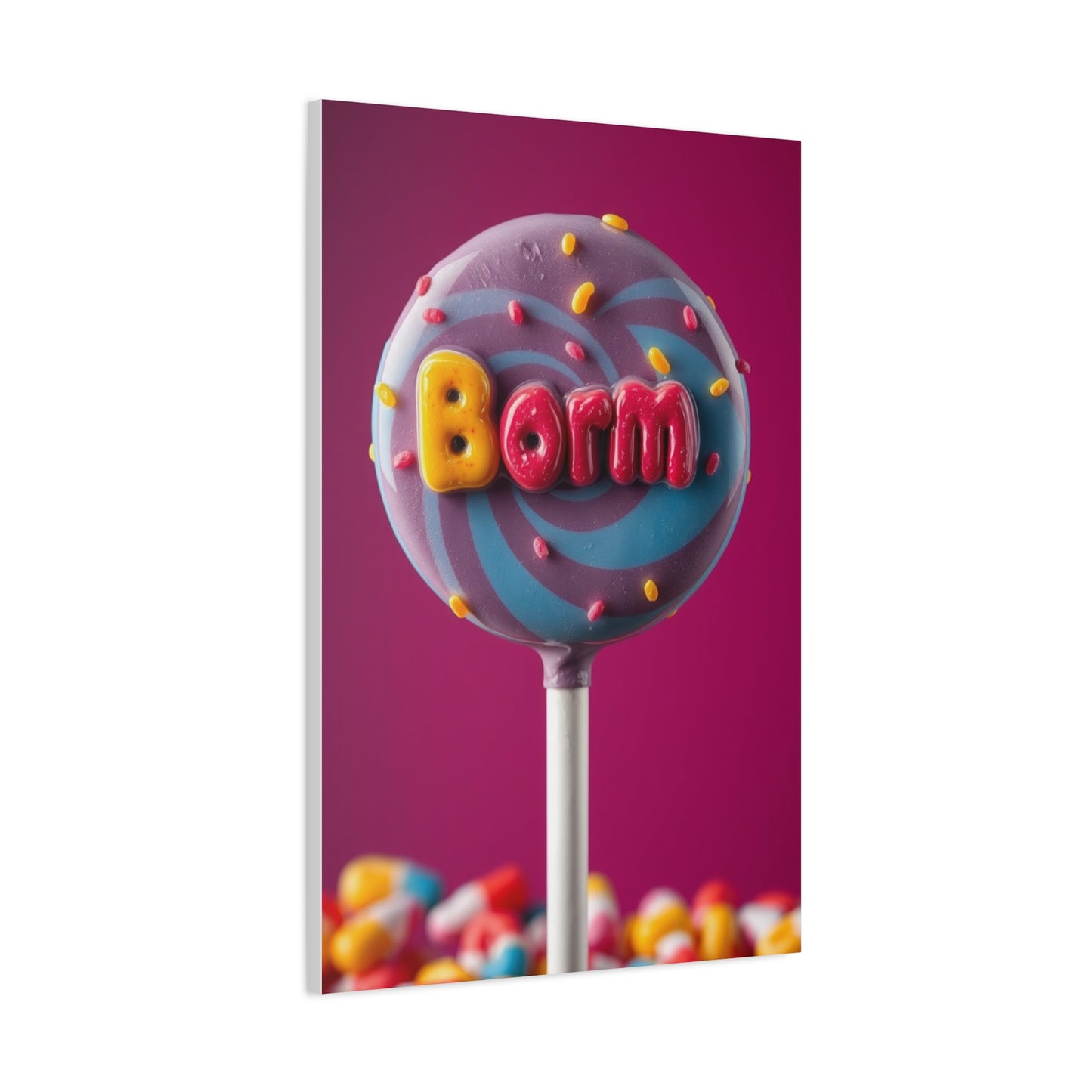 Exquisite Lollipop Fantasy Wall Art & Canvas Print