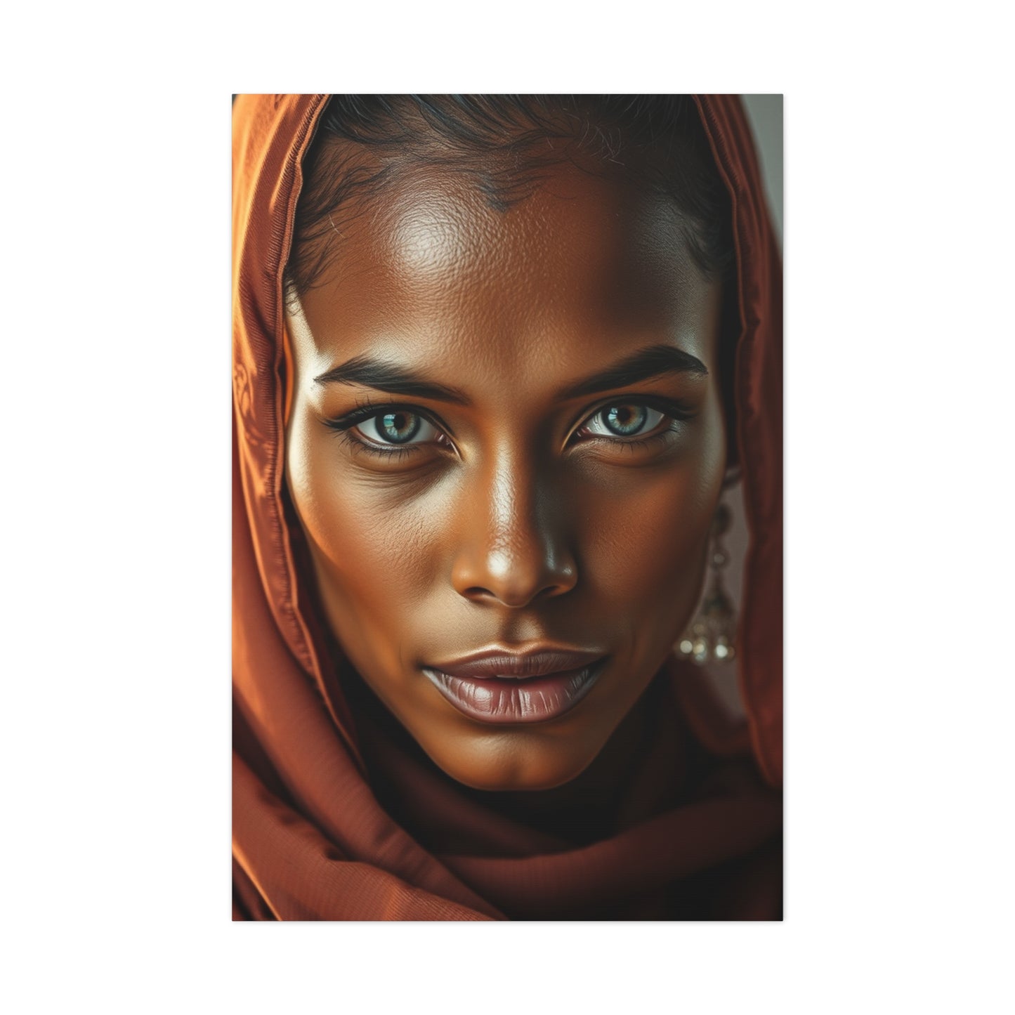 Shades of Brown Art Supreme Canvas Wall Art & Canvas Print