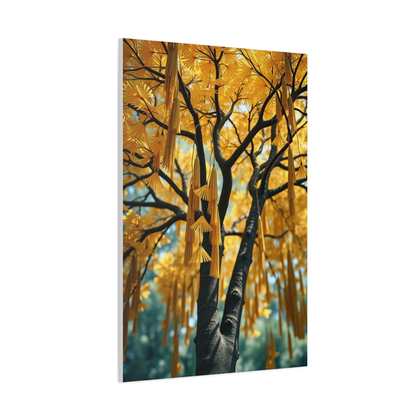 Supreme Canvas Ginkgo Tree Art Collection Wall Art & Canvas Print
