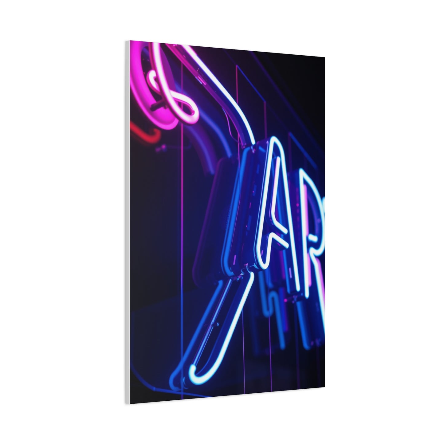 Neon Art Premium Canvas 20 Wall Art & Canvas Print