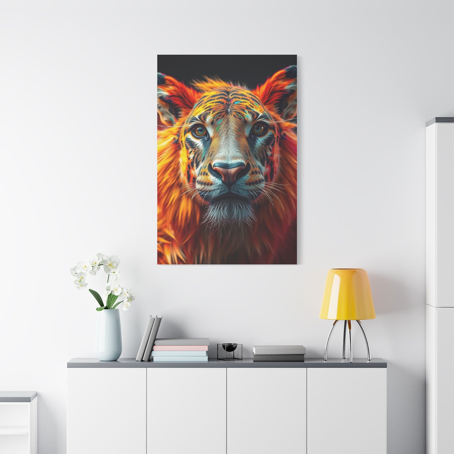 Polychrome Splendor Canvas Wall Art & Canvas Print