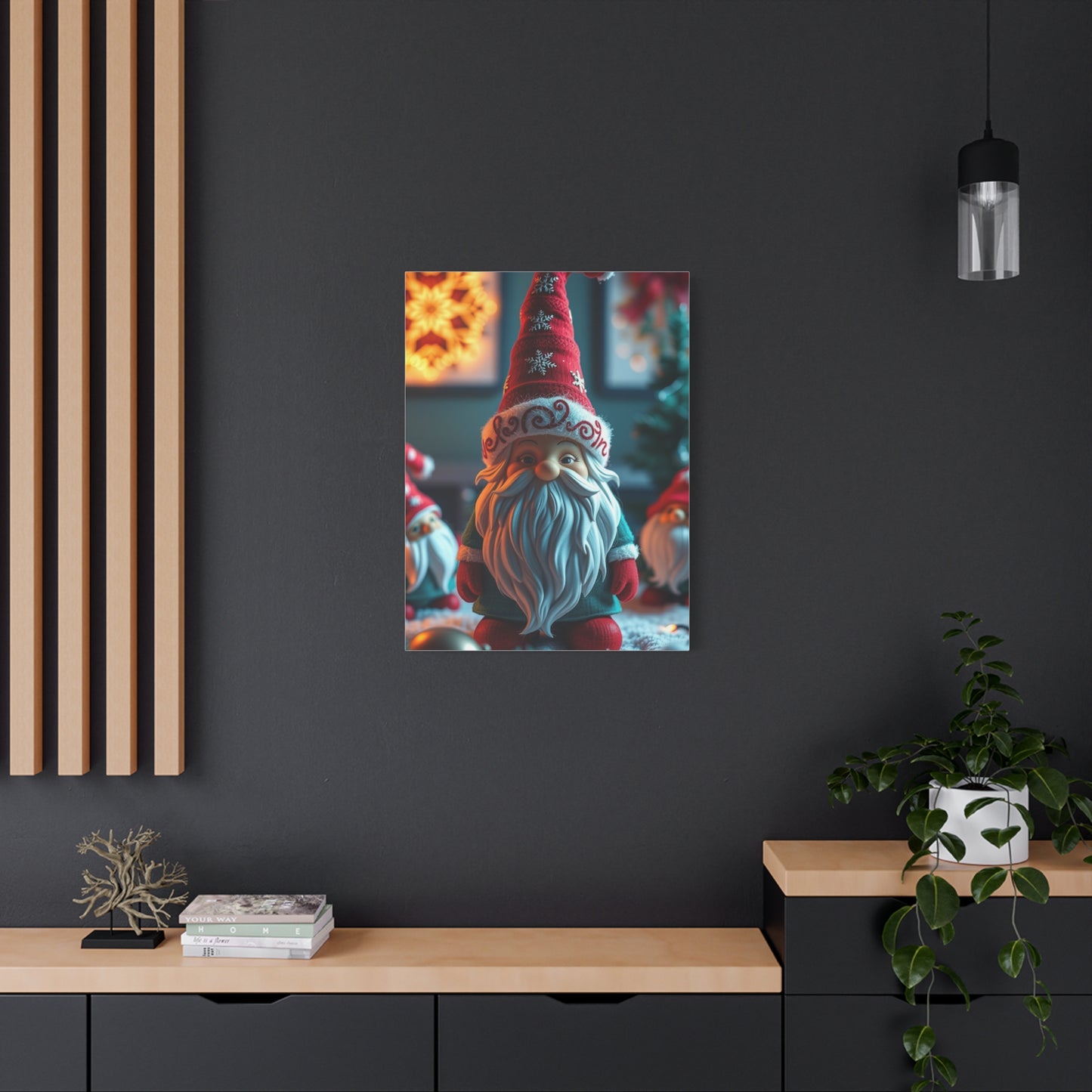 Supreme Christmas Gnome Art Beautiful Collection Wall Art & Canvas Print
