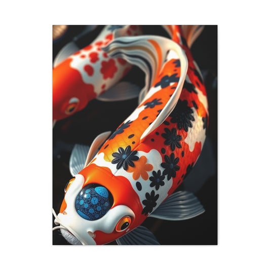 Supreme Koi Fish Art Beautiful Collection Wall Art & Canvas Print
