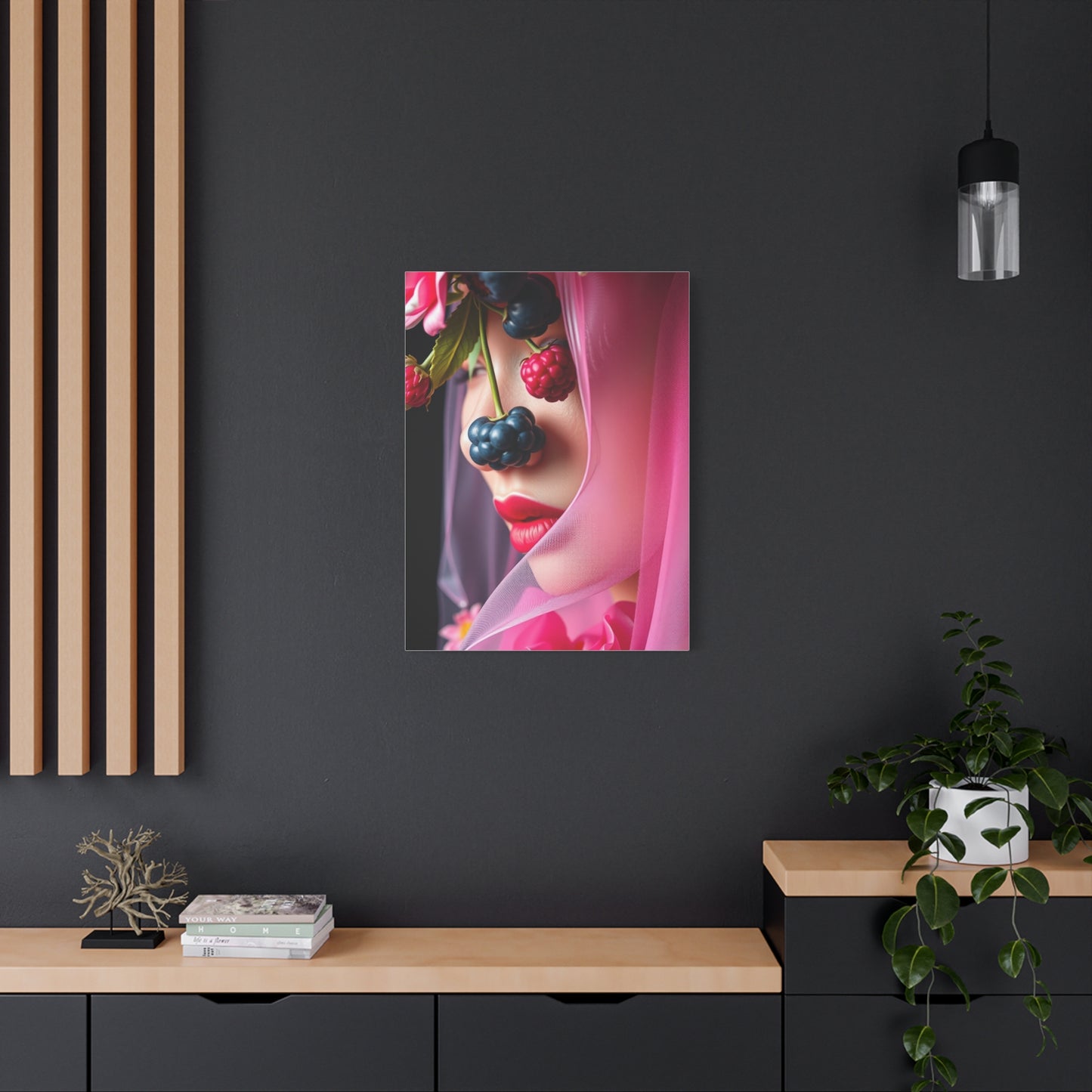 Rosé Sapphire Canvas