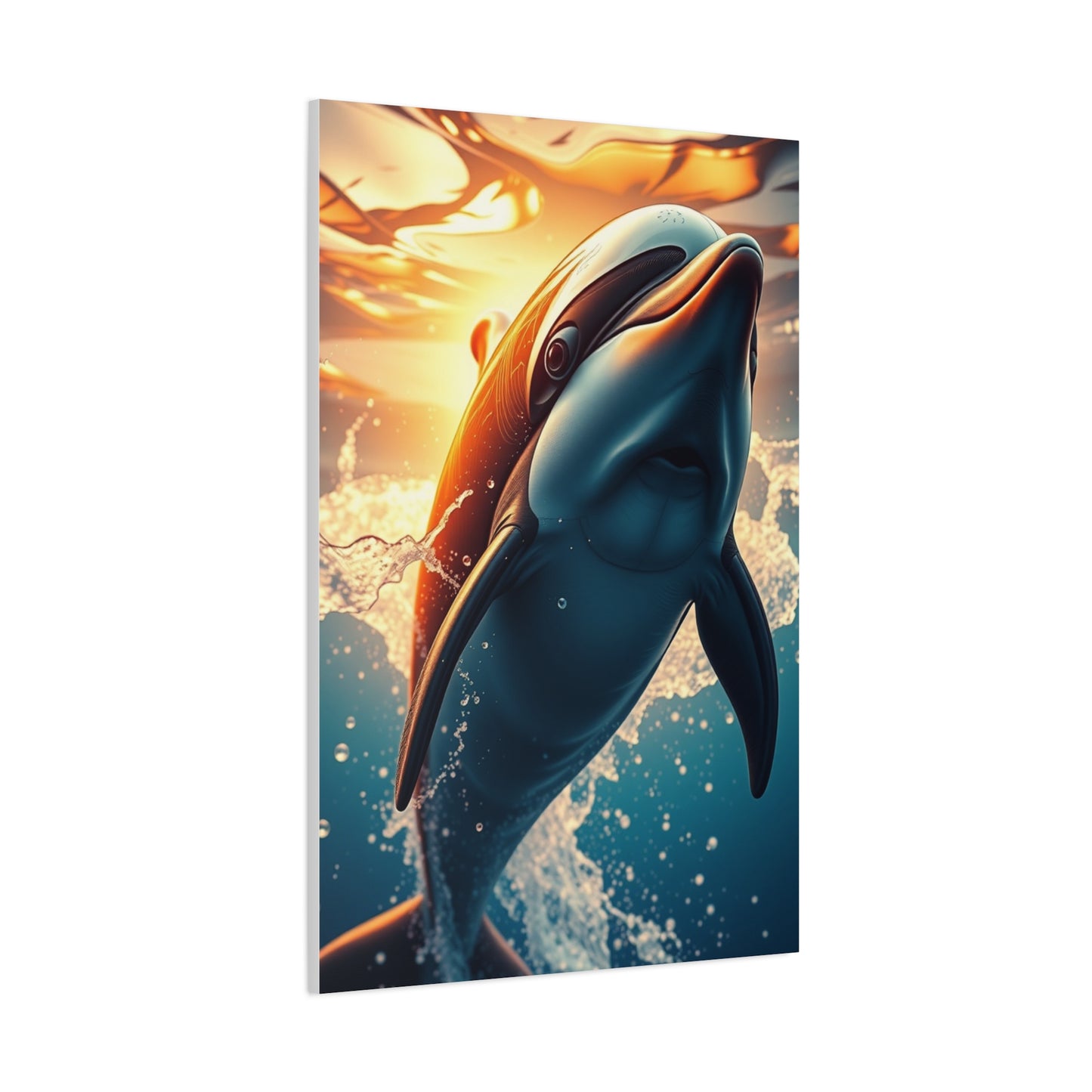 Supreme Dolphin Art Beautiful Collection Wall Art & Canvas Print