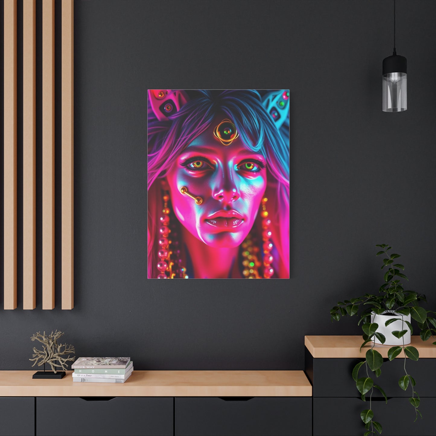 Quantum Dreamscape Canvas Wall Art & Canvas Print