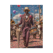 Second Line Parade Celebration Wall Art & Canvas Print
