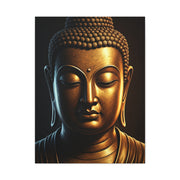 Shadow Glow Buddha Meditation Portrait Wall Art & Canvas Prints