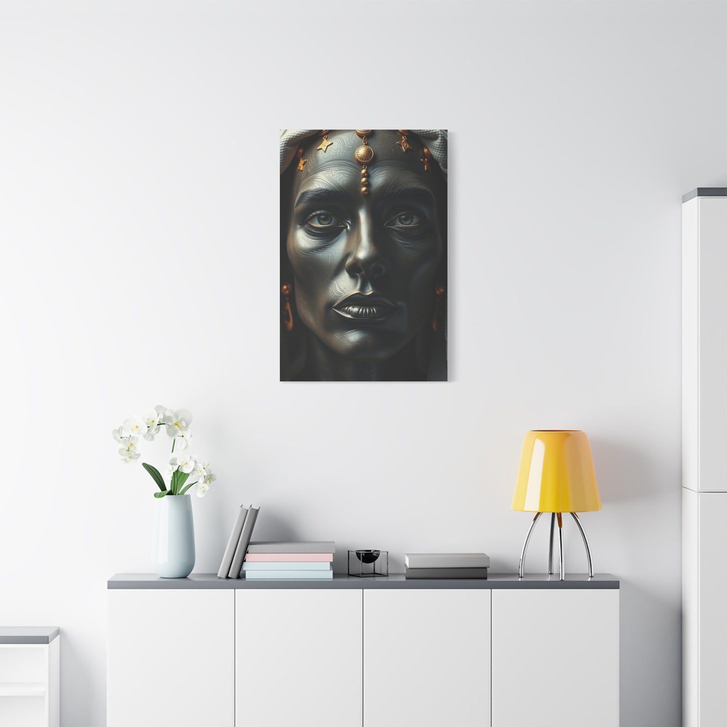 Elite Black White and Gold Art Vision Wall Art & Canvas Print
