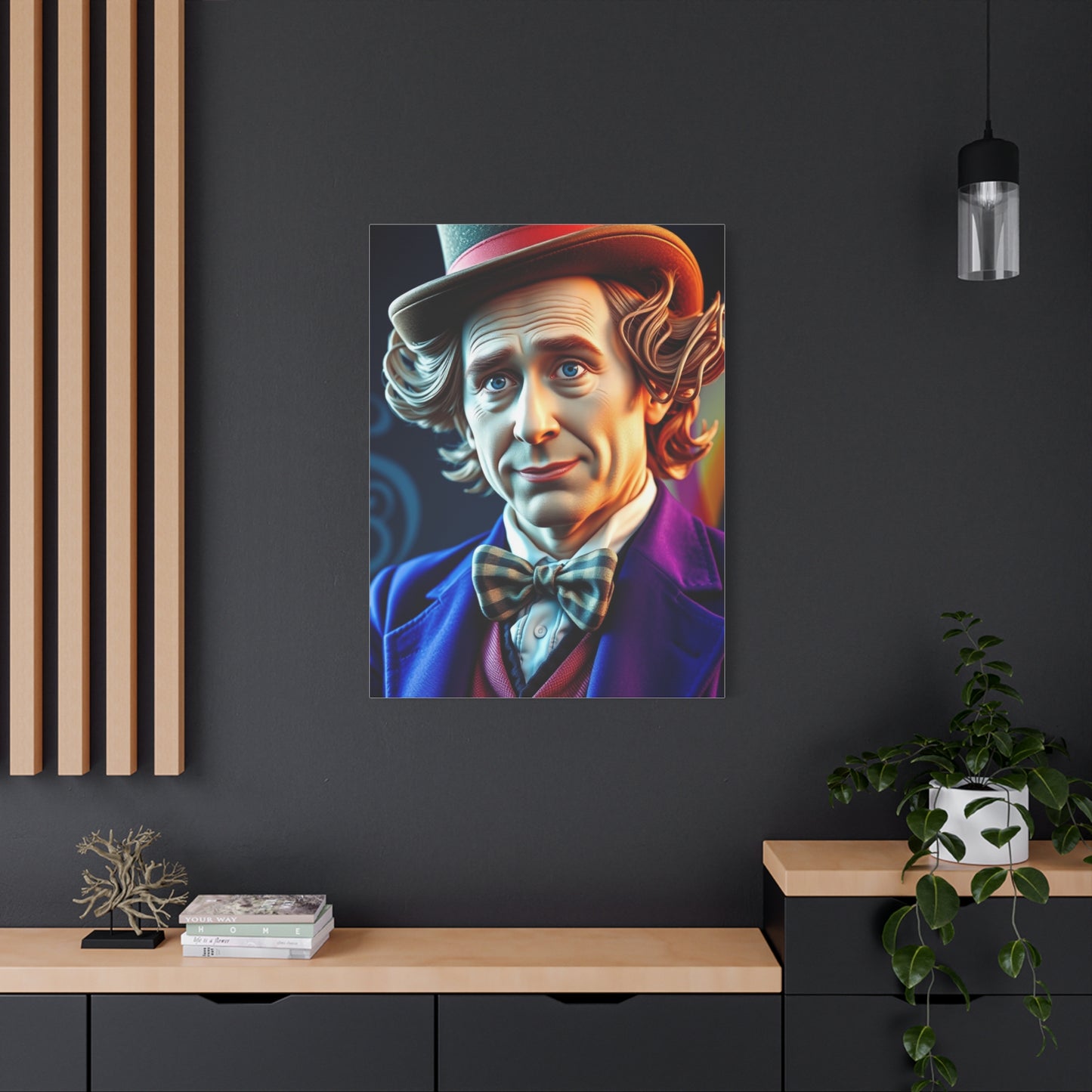 Willy Wonka Art Luxury Canvas Wall Art & Canvas Print