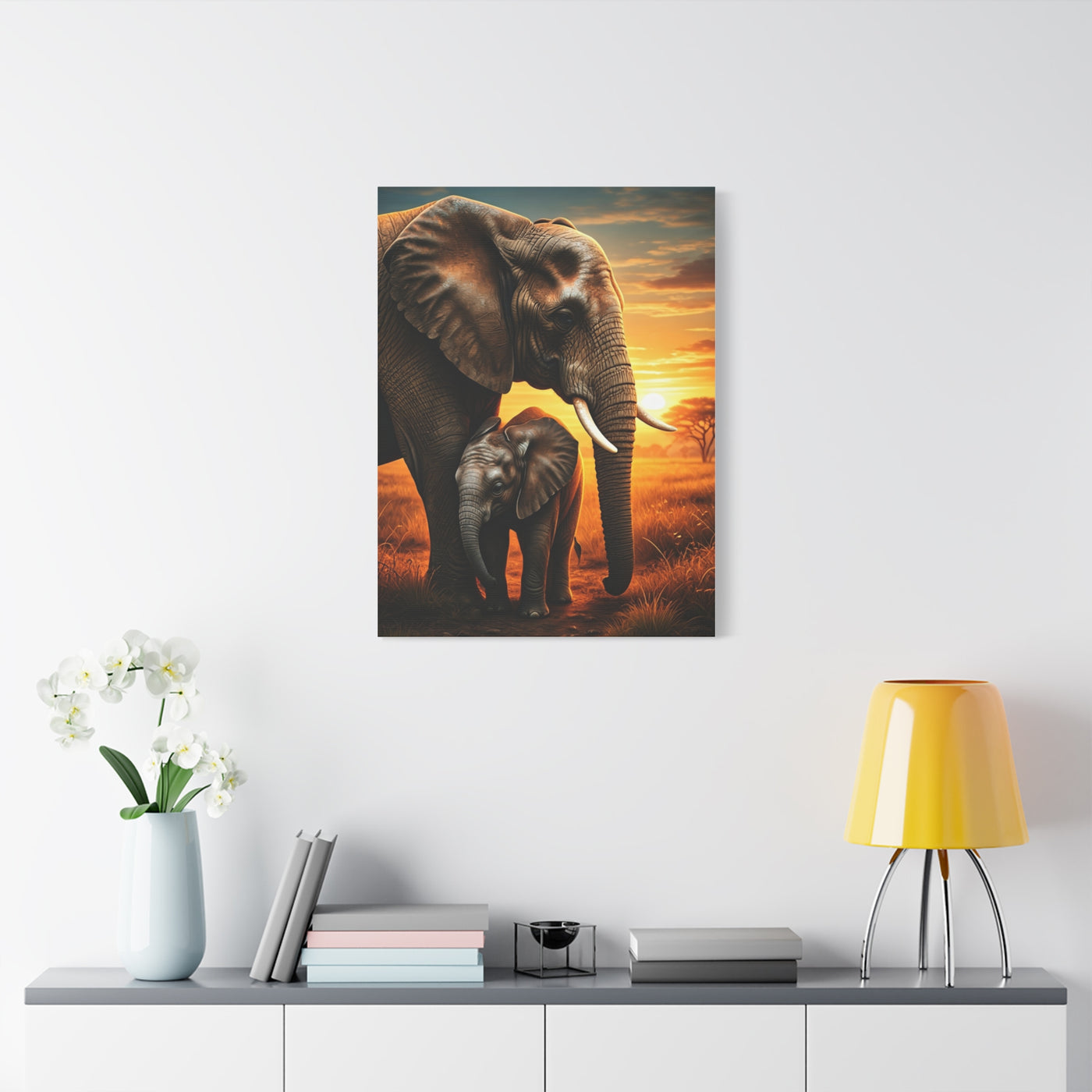 Lightning Storm Over Golden Plains Wall Art & Canvas Prints
