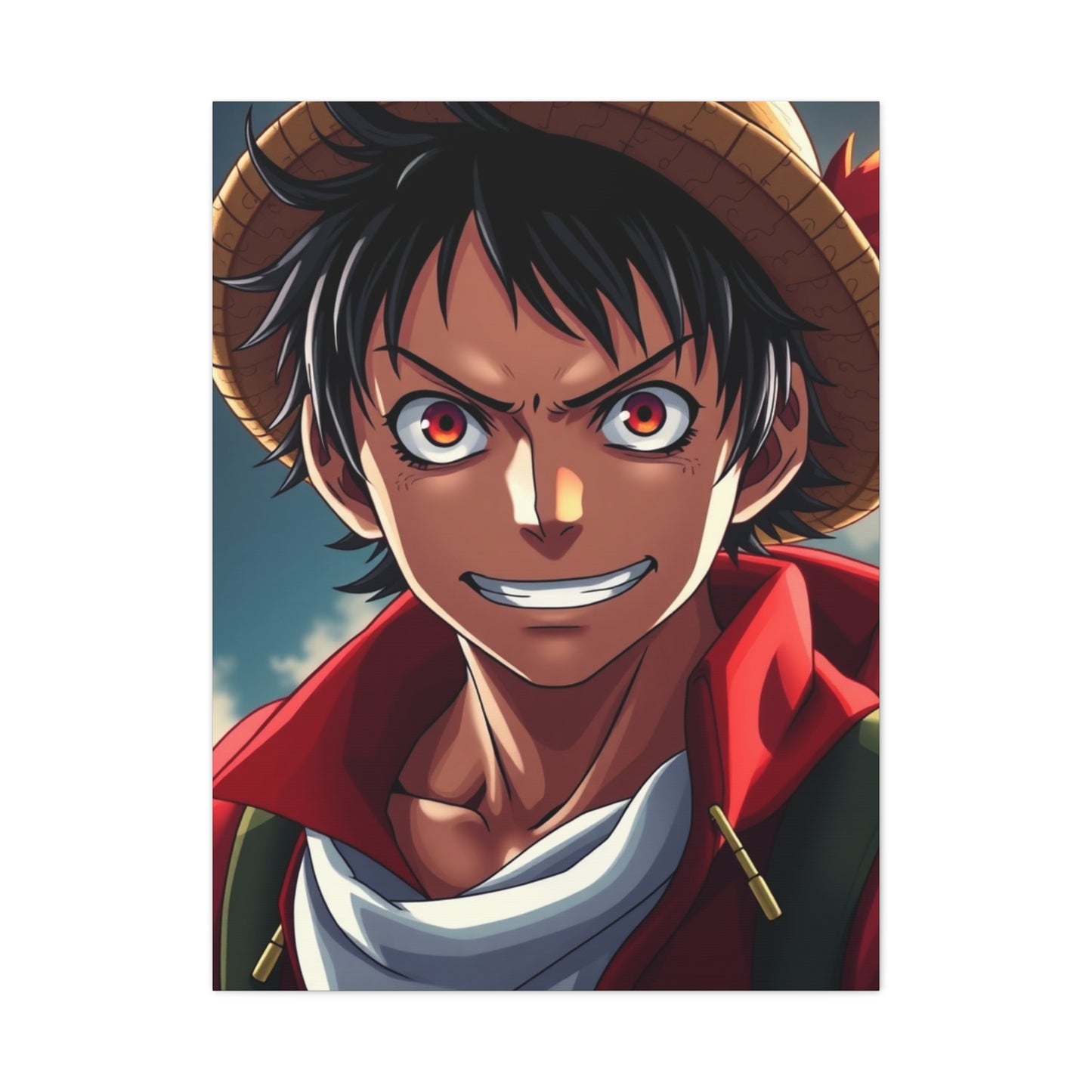Elite Monkey D. Luffy Art Vision Wall Art & Canvas Print