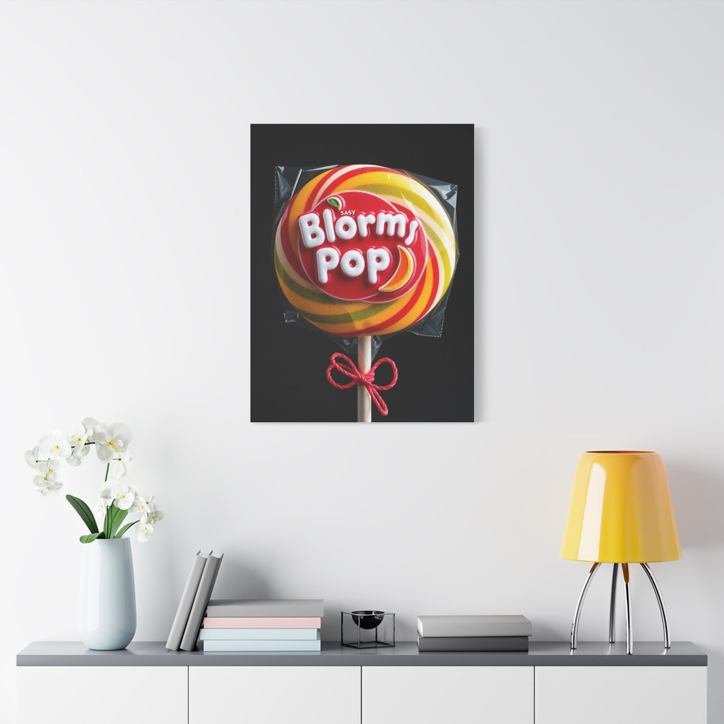 Graceful Lollipop Enchantment Wall Art & Canvas Print
