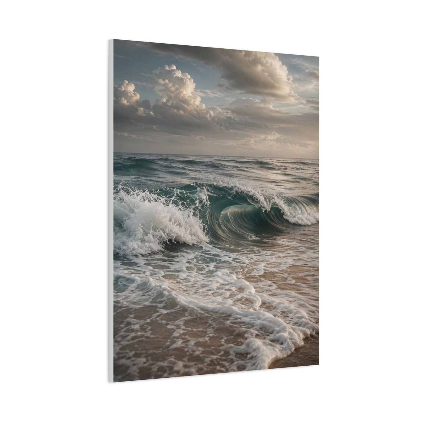 Rolling Shoreline Ocean Curl Wall Art & Canvas Print