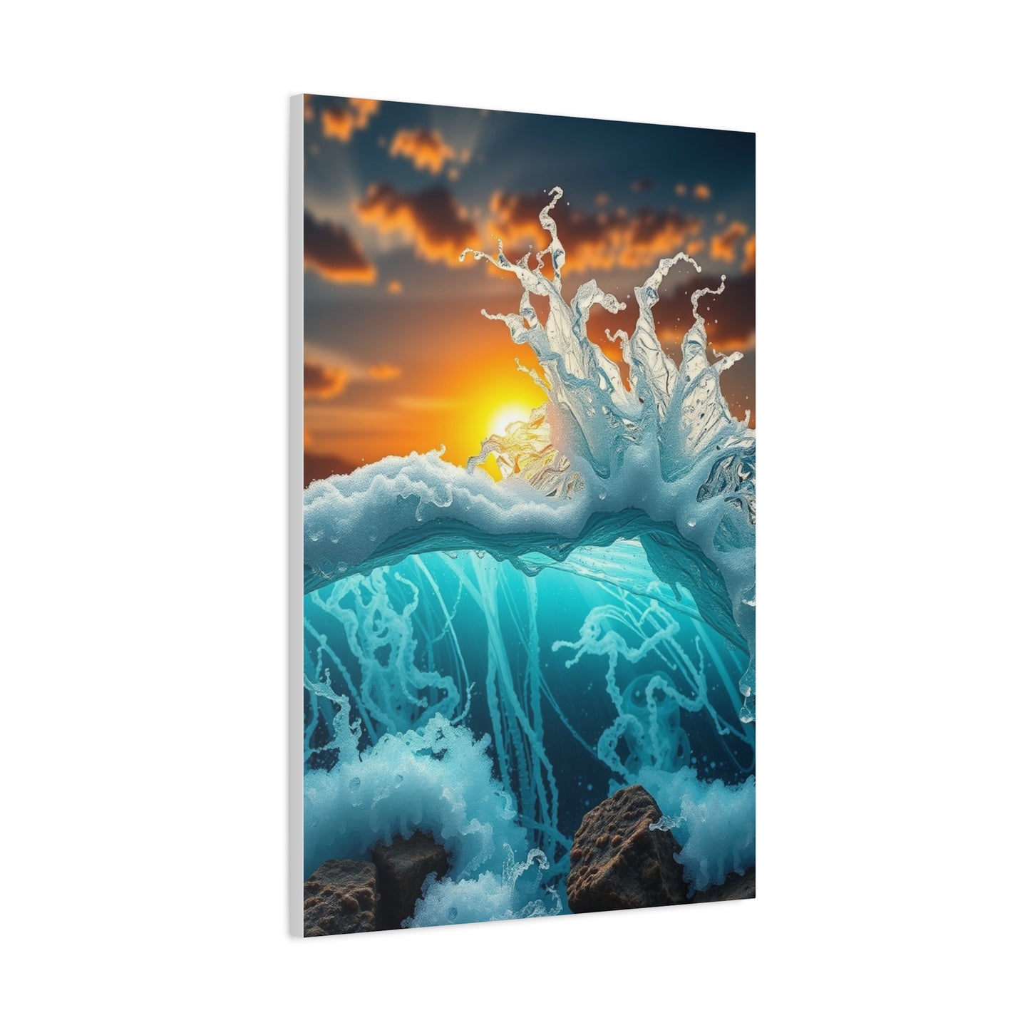 Harbor Reflections Artwork Wall Art & Canvas Print