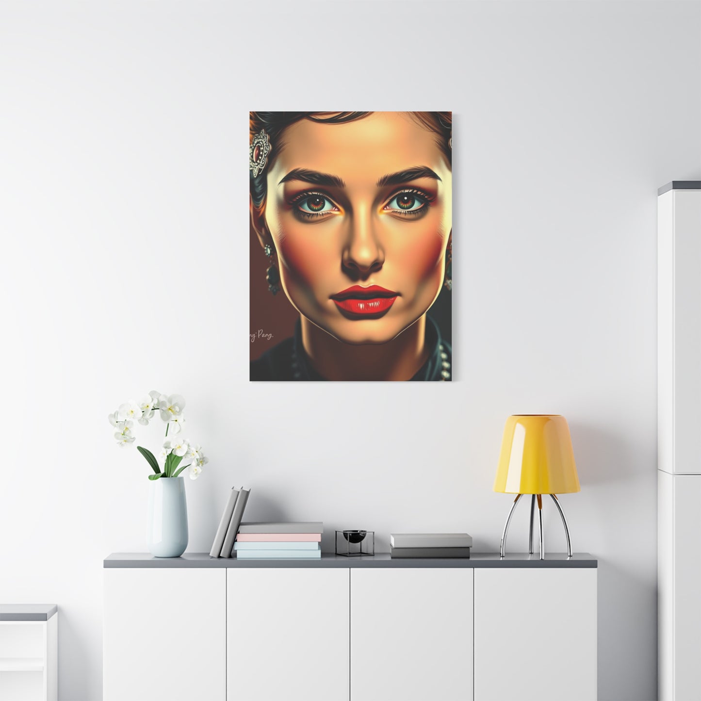 Audrey Hepburn Art Supreme Canvas Wall Art & Canvas Print