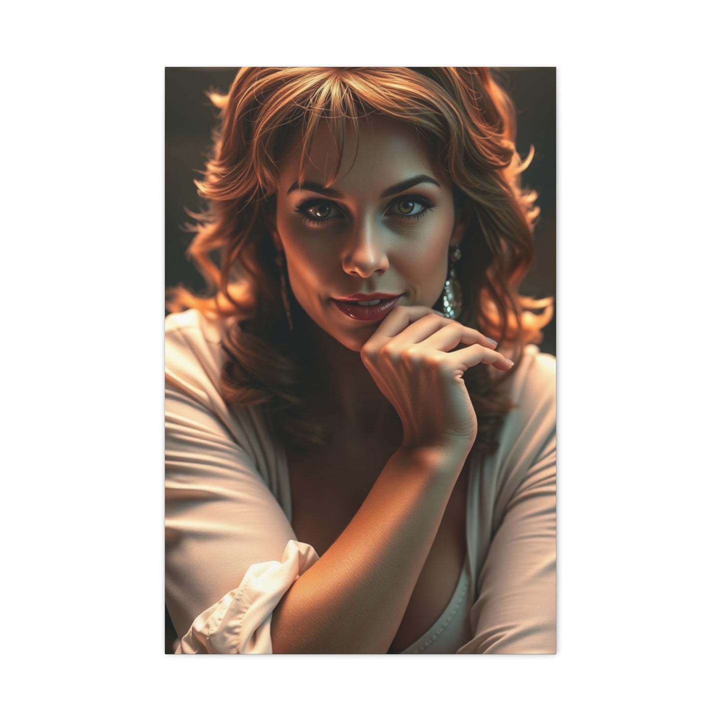 Raquel Welch Art Supreme Canvas Wall Art & Canvas Print