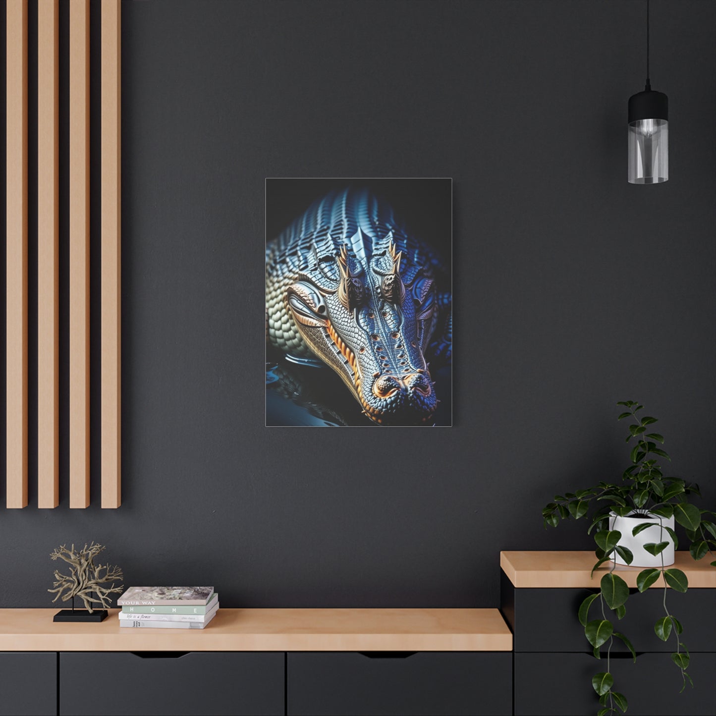 Crocodile & Alligator Art Supreme Canvas Wall Art & Canvas Print