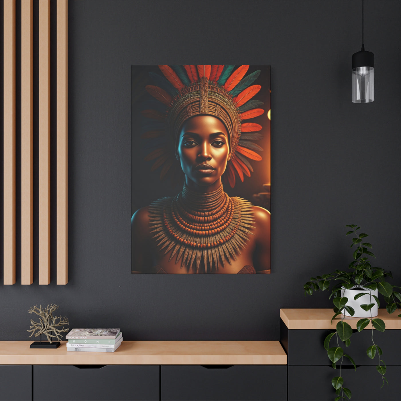 Sun Crowned Queen Wall Art & Canvas Prints