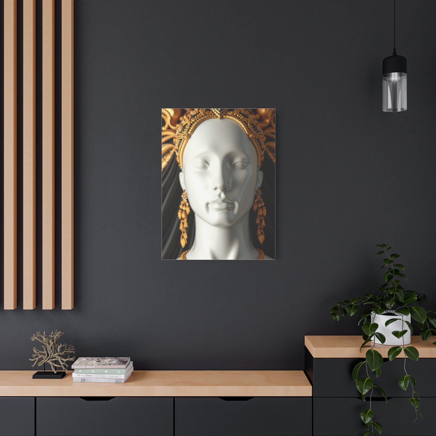 Black White and Gold Art Supreme Gallery Wall Art & Canvas Print