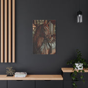 Regal Saddle Horse Portrait Wall Art & Canvas Print
