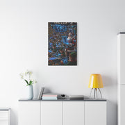 Futuristic Santa Workshop Wall Art & Canvas Print