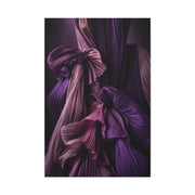 Pleated Silk Sculptural Textile Wall Art & Canvas Print