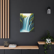 Lush Forest Waterfall Wall Art & Canvas Prints