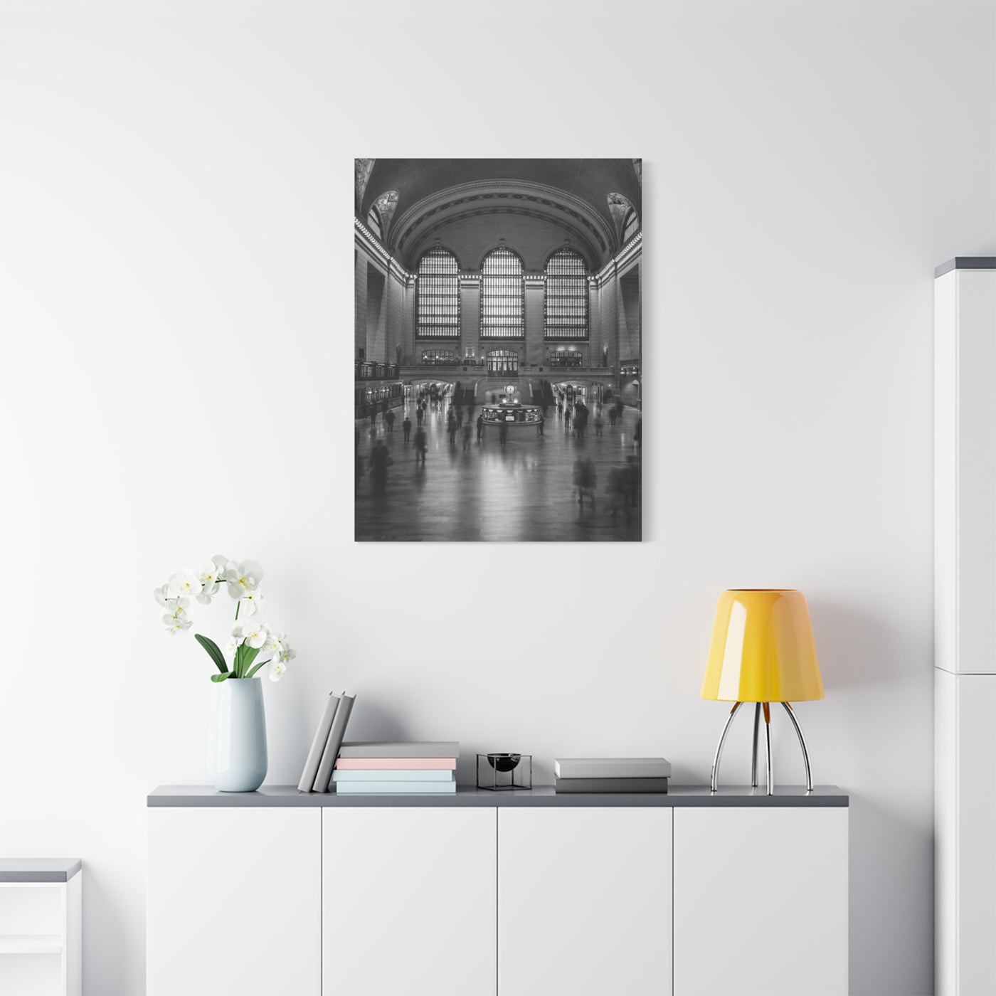 Grand Central Terminal Monochrome Wall Art & Canvas Print