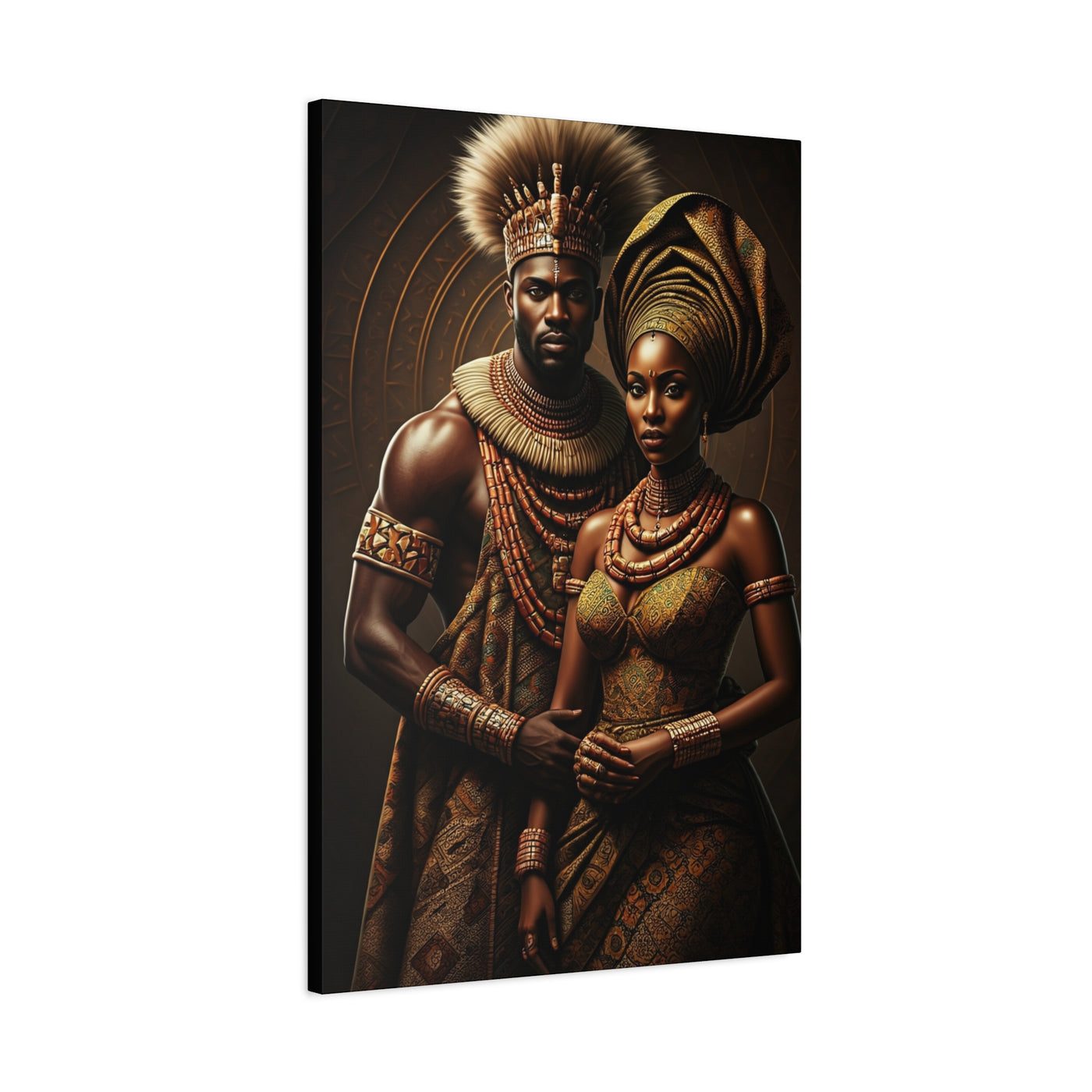 Royal Warrior Couple Legacy Wall Art & Canvas Prints
