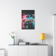 Lamborghini Huracán Neon Miami Nights Wall Art & Canvas Prints