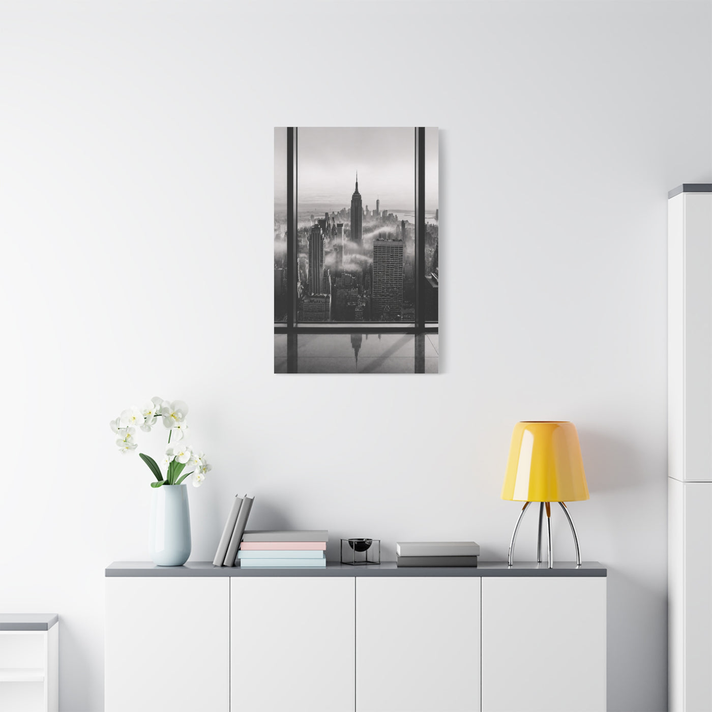 Empire State Window Perspective Wall Art & Canvas Print