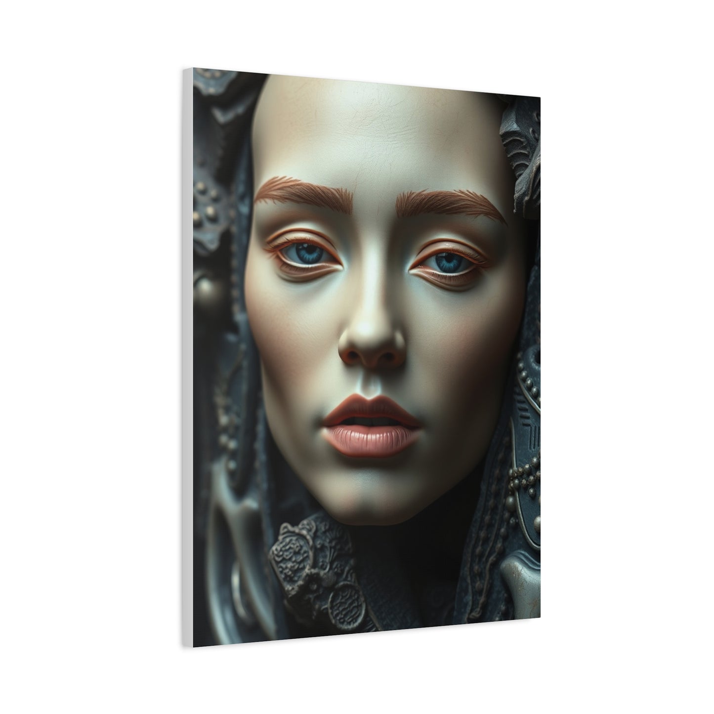 Charcoal, Onyx, and Ivory Art Supreme Canvas Wall Art & Canvas Print