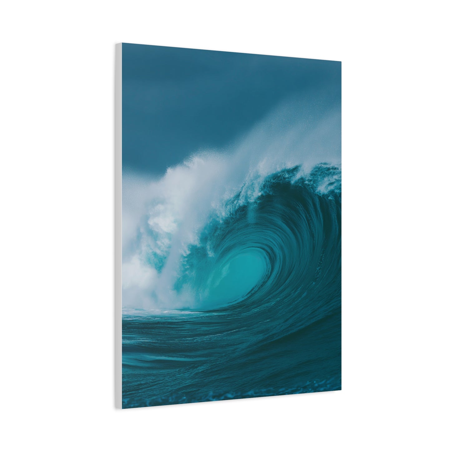 Powerful Ocean Wave Motion Wall Art & Canvas Print