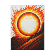 Solar Inferno Abstract Wall Art & Canvas Prints