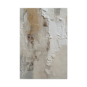 Minimalist Textured Neutral Abstract Wall Art & Canvas Print