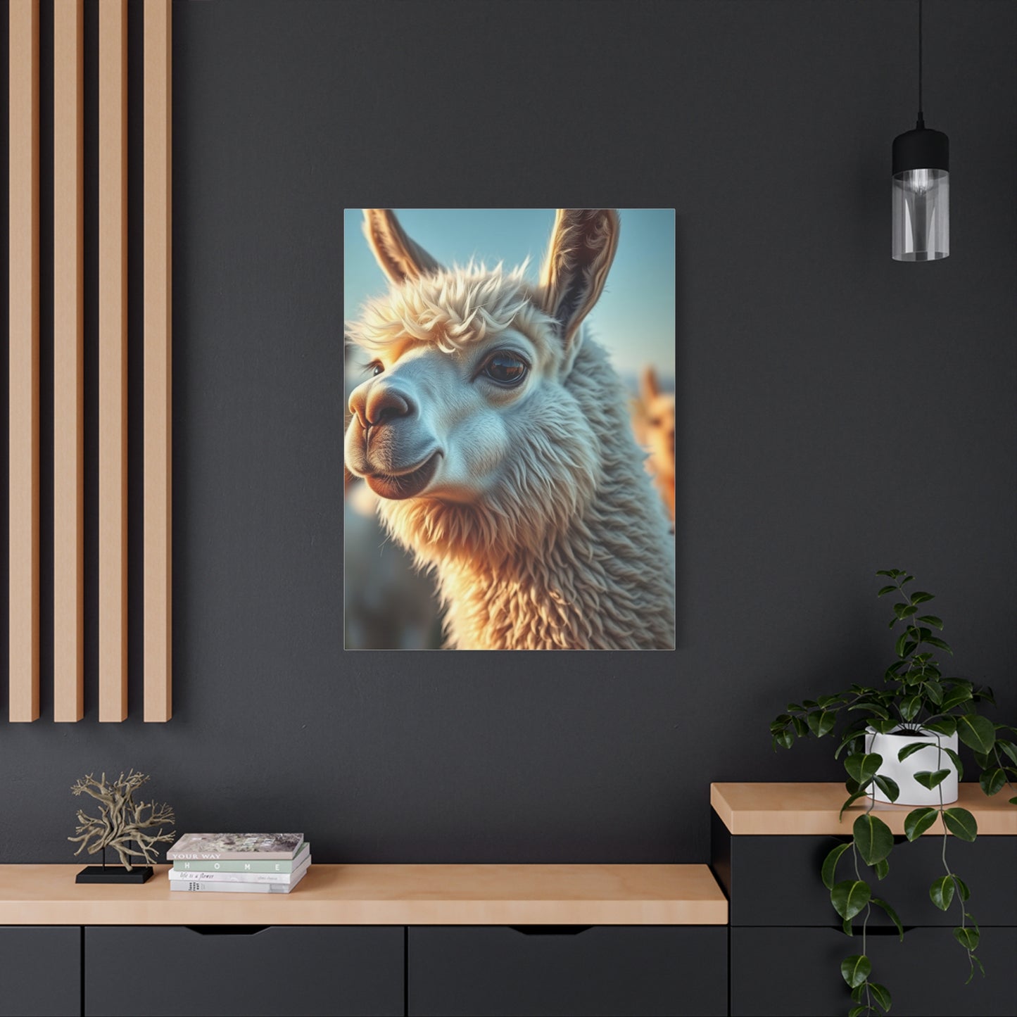 Llama & Alpaca Art Supreme Canvas Wall Art & Canvas Print