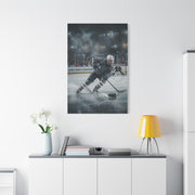 Championship Hockey Action Sports Wall Art & Canvas Print