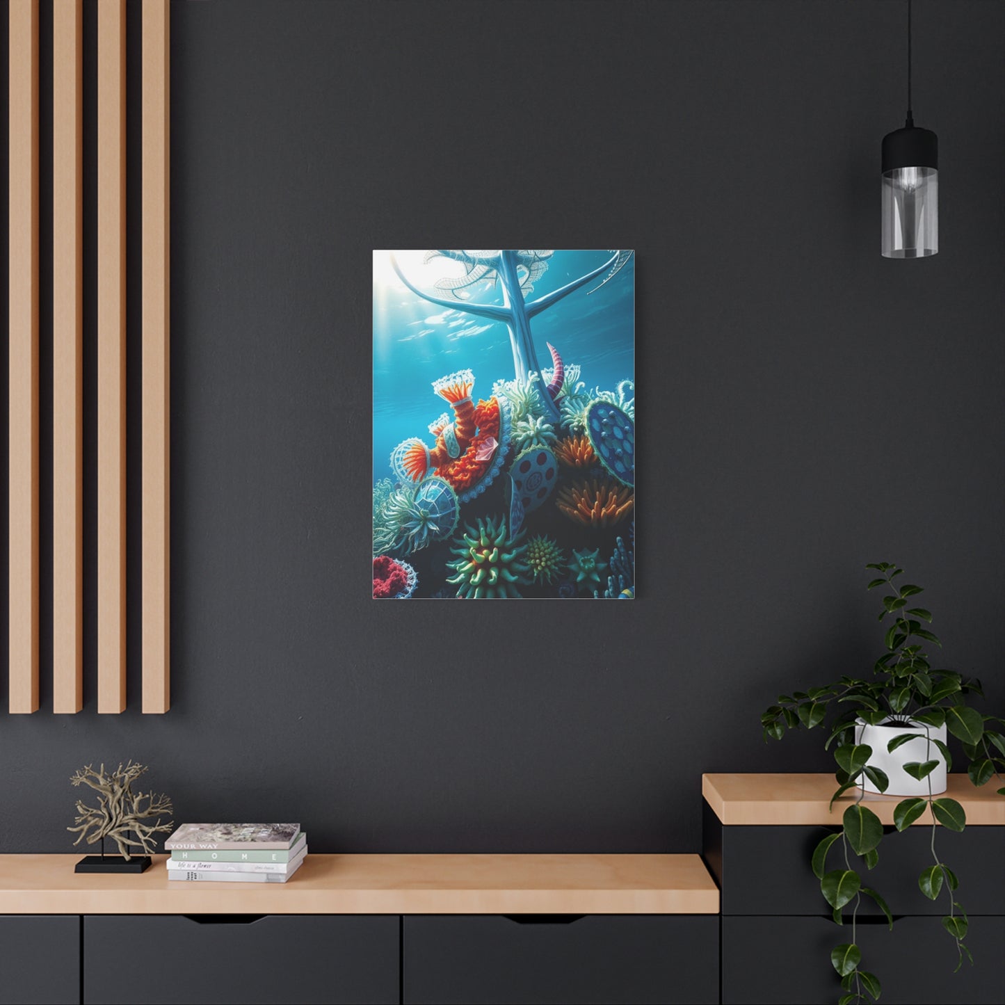 Pearlescent Wave Imagery Wall Art & Canvas Print