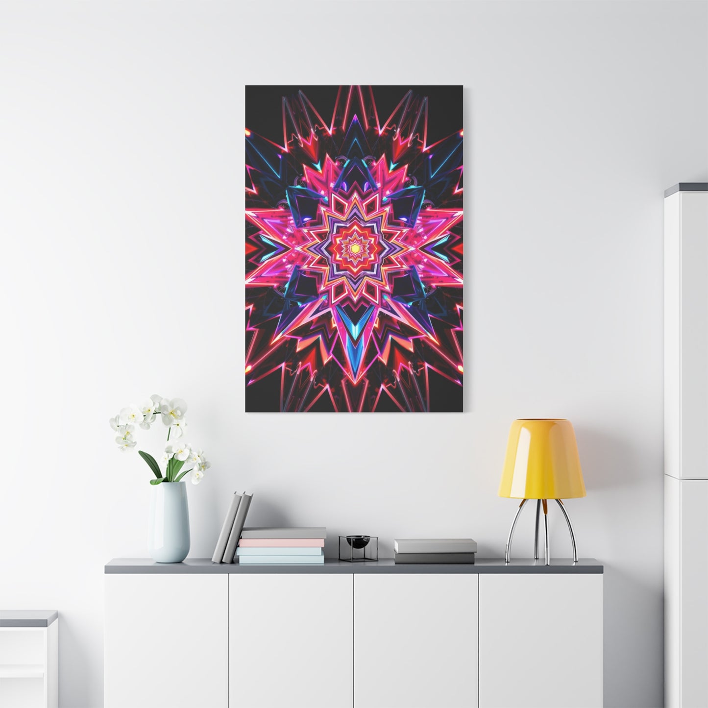 Ethereal Geometric Harmony Wall Art & Canvas Print