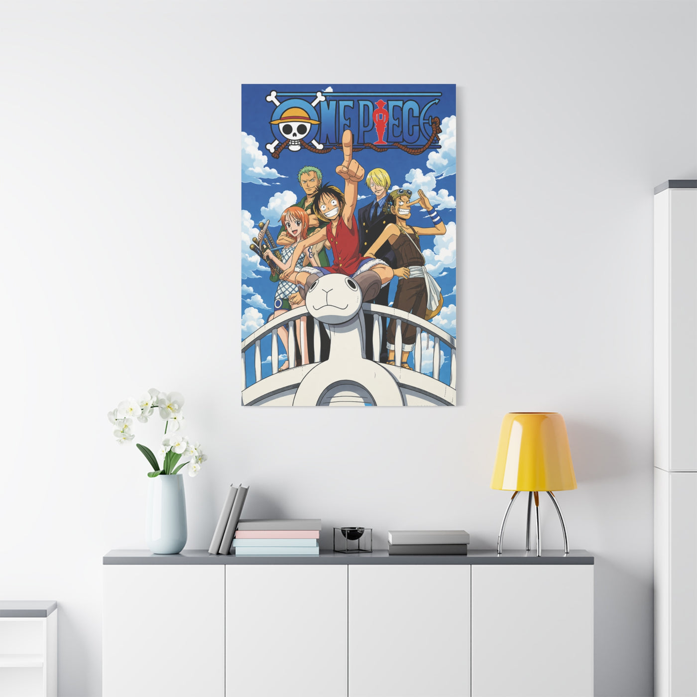 One Piece East Blue Going Merry Poster Wall Art & Canvas Print