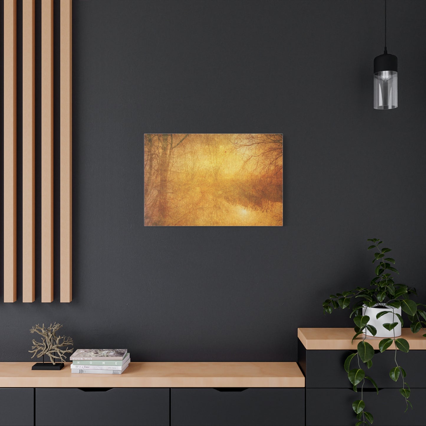 Golden Autumn Haze Wall Art & Canvas Prints