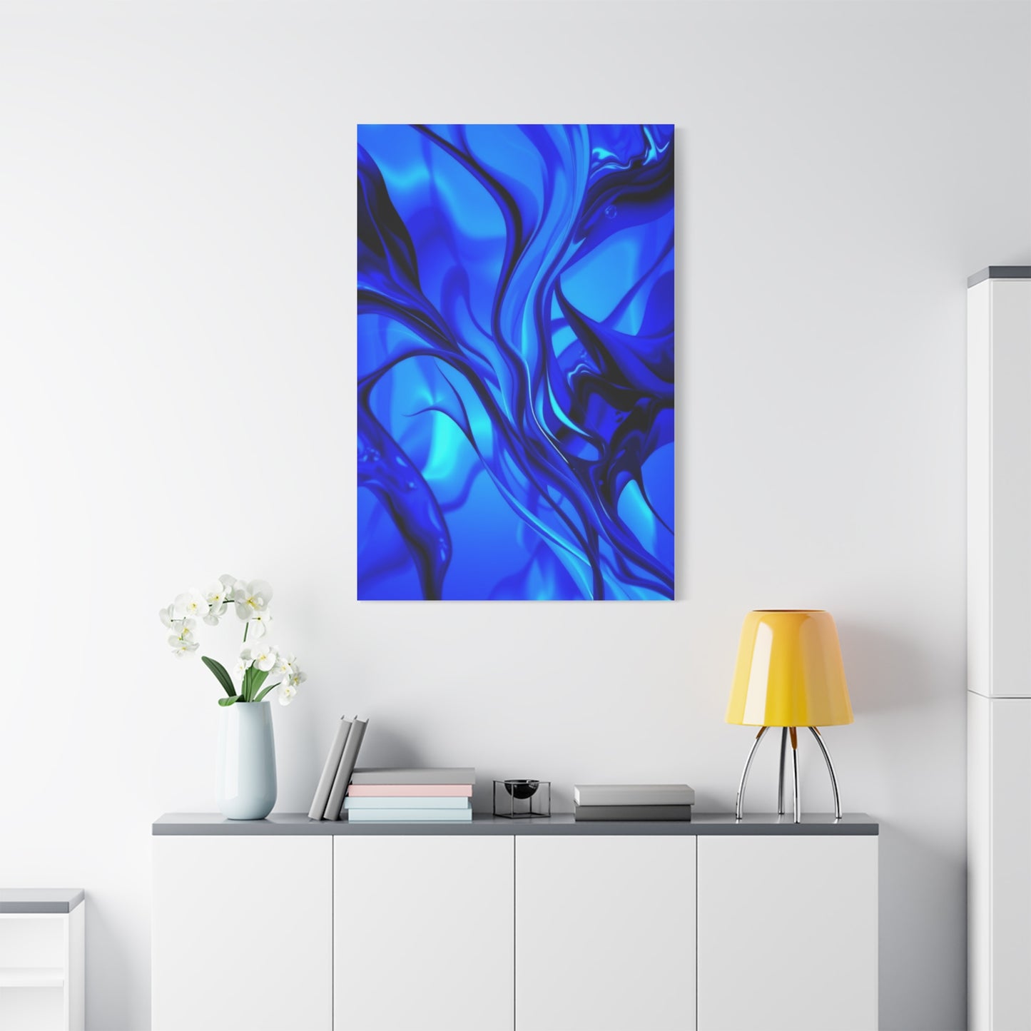 Collection Blue Abstract Art Art Wall Art & Canvas Print