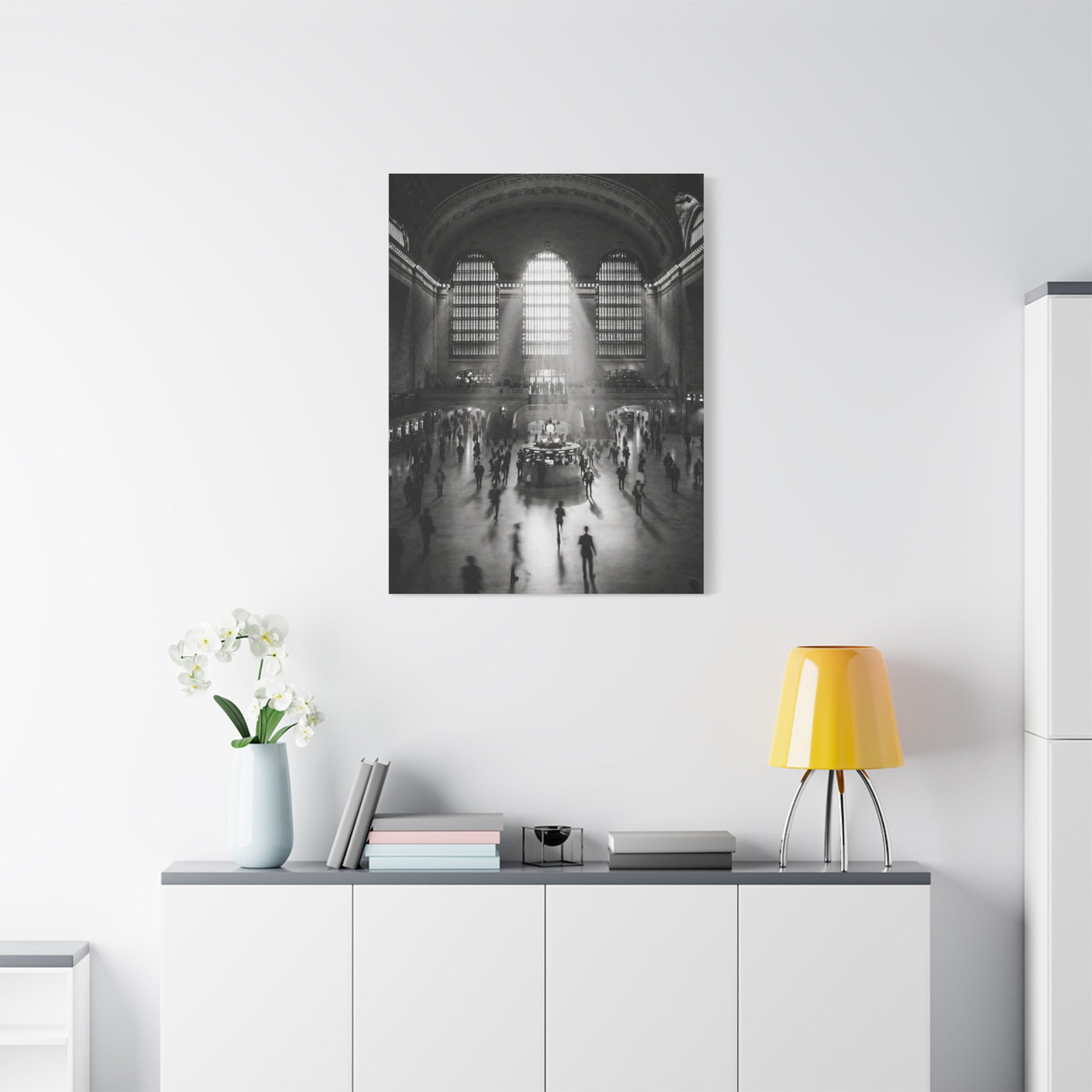 Grand Central Light & Motion Study Wall Art & Canvas Print